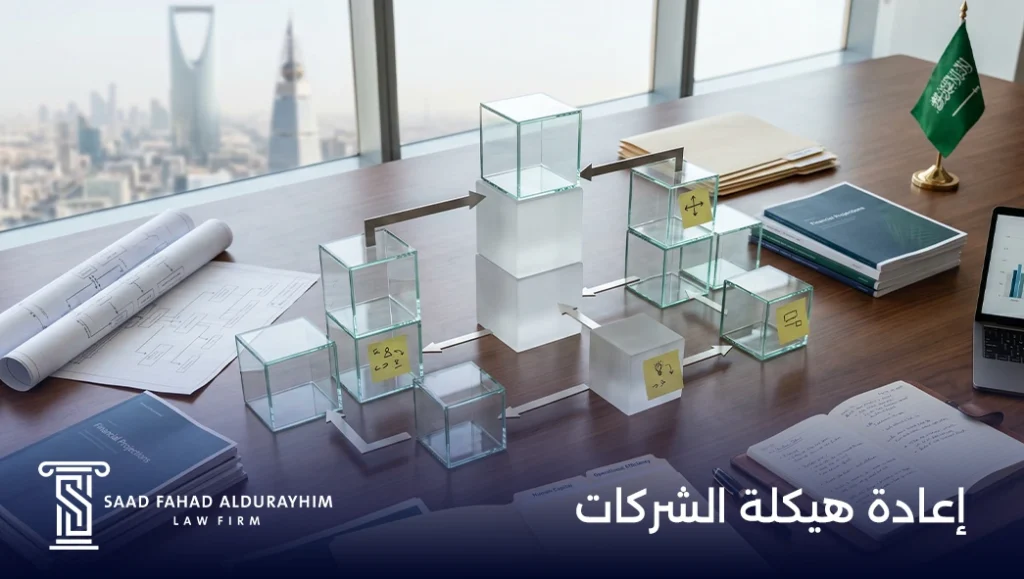 إعادة هيكلة الشركات