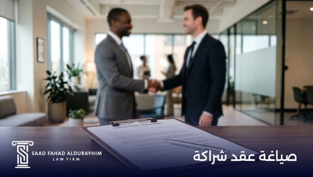 صياغة عقد شراكة