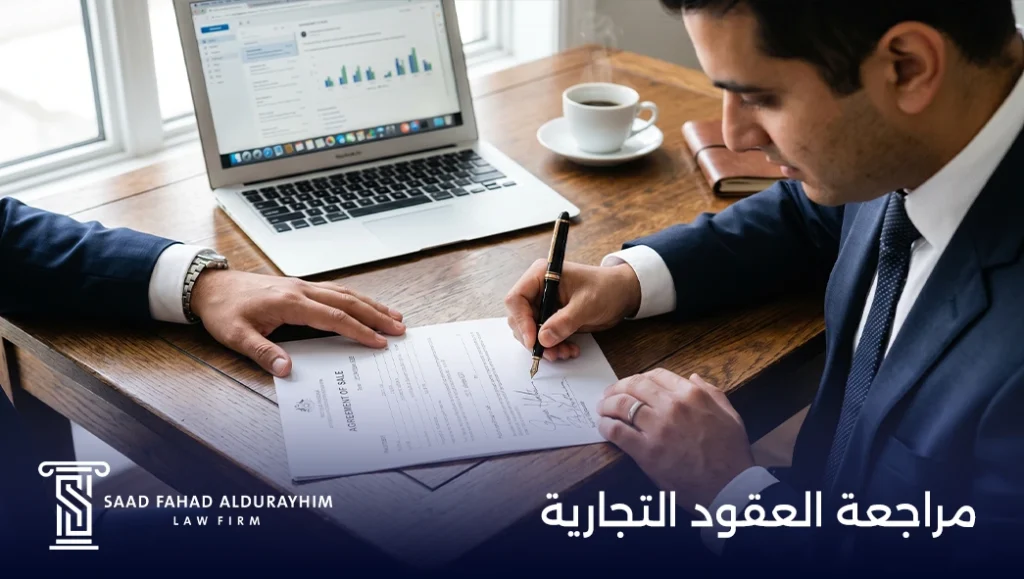 مراجعة العقود التجارية